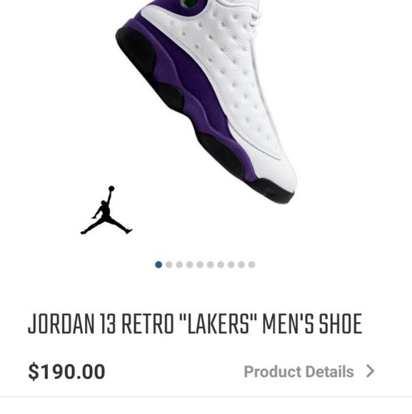 Jordan 13 Lakers
